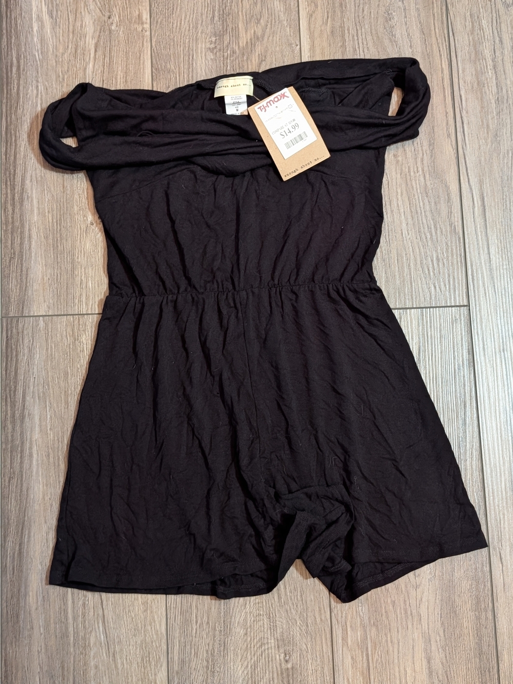 enough about me... Black Woman's One-Piece Romper - Brand New